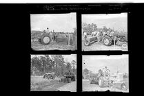 Tractor Demonstration (3 Negatives) 1950s, undated [Sleeve 20, Folder c, Box 22]